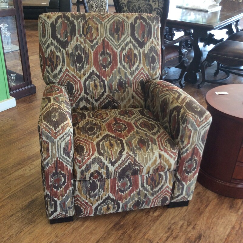 This is a beautiful, rust colored H.M. Richards Recliner.