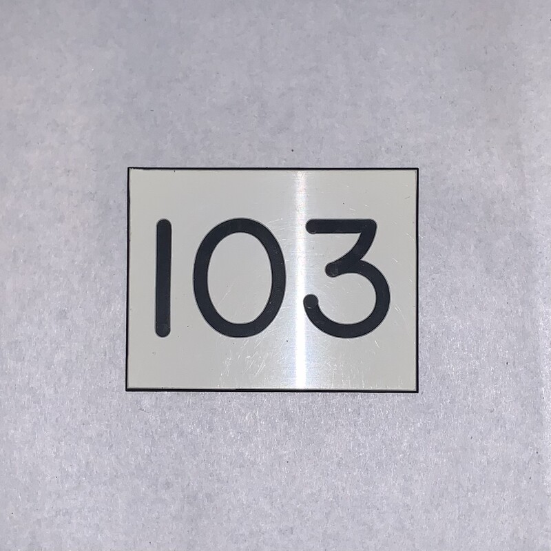This listing is for one plastic number card per quantity. Sizes vary slightly based on the number, and numbers will be selected randomly upon purchase.<br />
<br />
Measurements:<br />
Roughly 2.5 Inches x 2 Inches