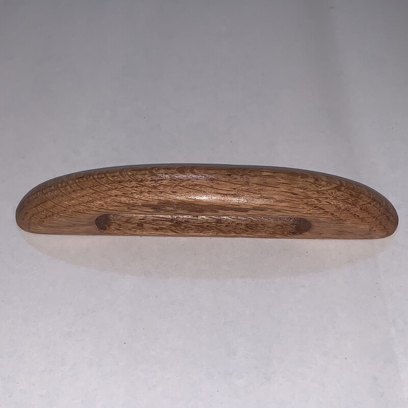 This listing is for one wooden dresser pull per quantity.<br />
<br />
Measurements:<br />
Distance between holes for screws: 3.75 Inches<br />
Width of Handle: 5.75 Inches