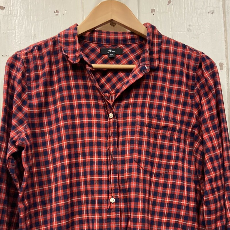 Red/blk Flannel Shirt