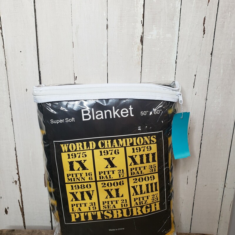 Steelers Throw Blanket