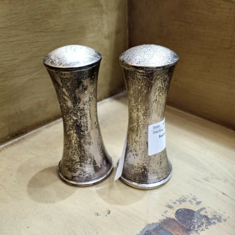 Sterling Salt Pepper Pair,