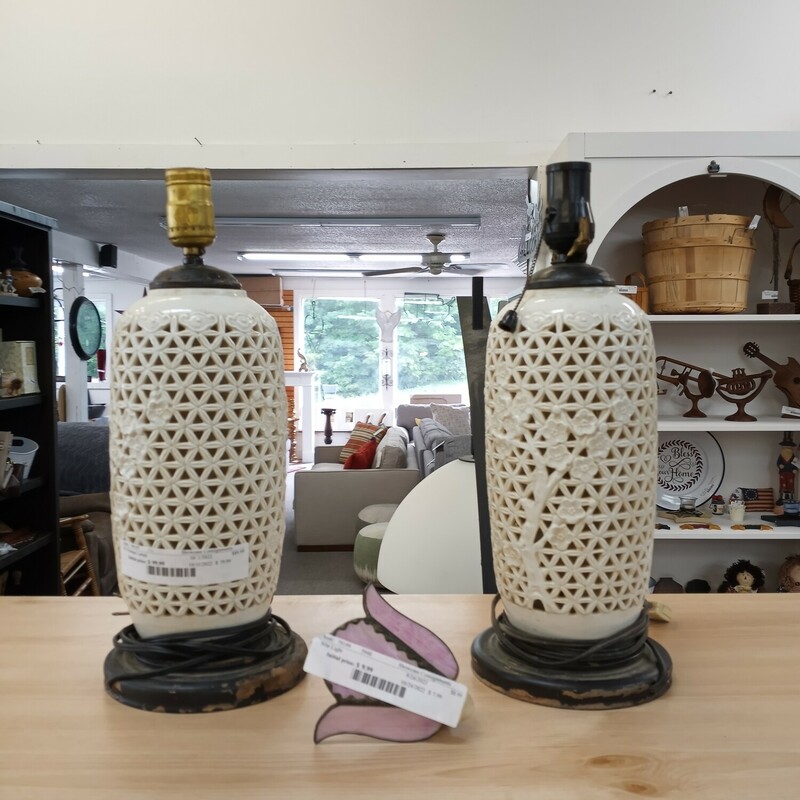 Pr Vintage Lamps