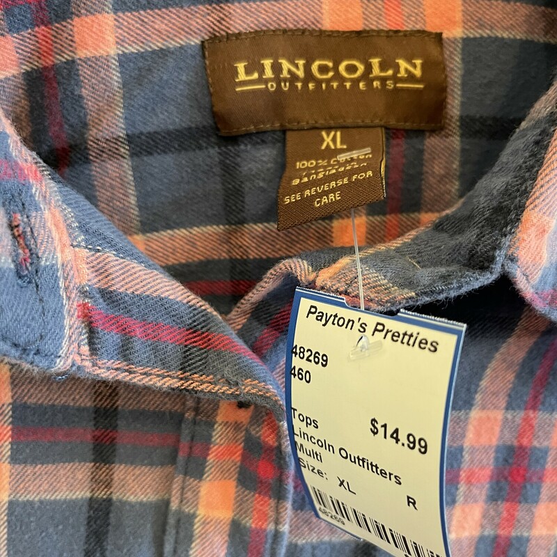 Lincoln Outfitters, Multi, Size: XL