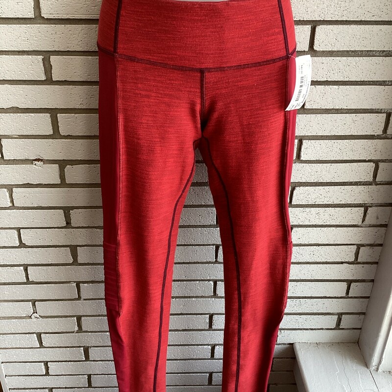 Athl Pants, Red, Size: 4 Sm