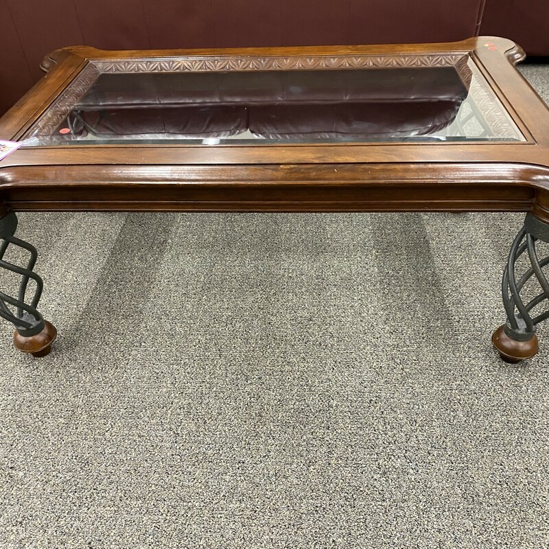 Spiral Leg Coffee Table Consign Furniture Meridian