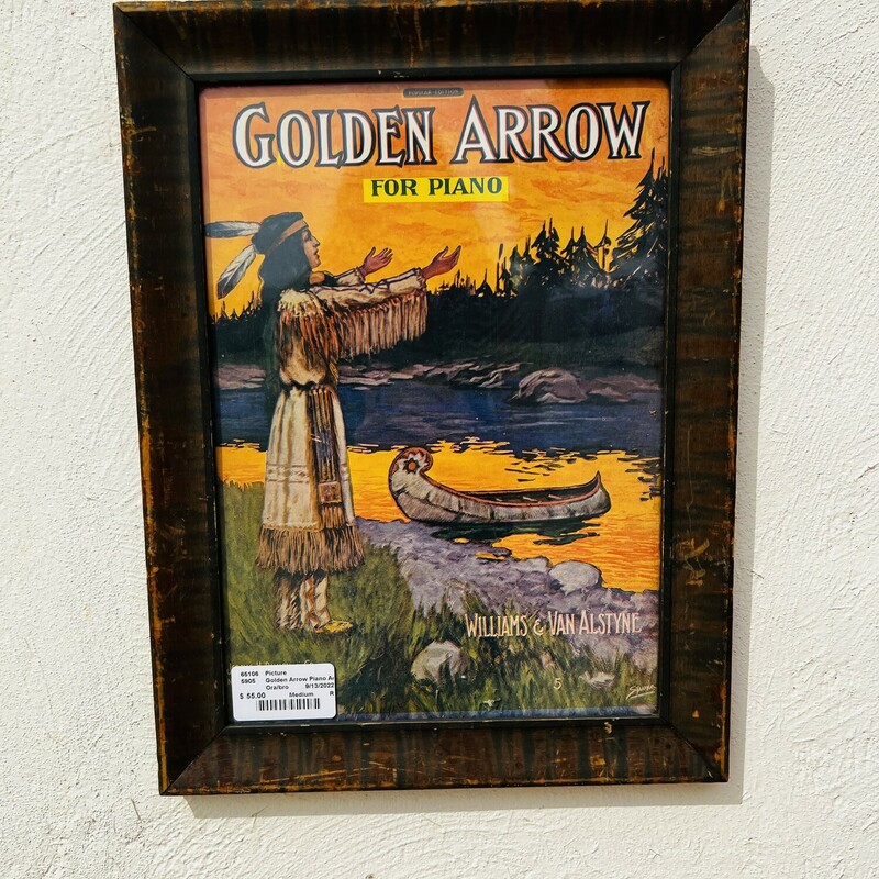 Golden Arrow Piano Ad Pri