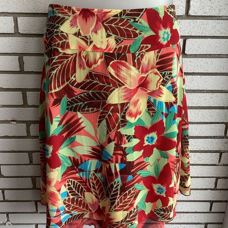 Flower Prt Skirt