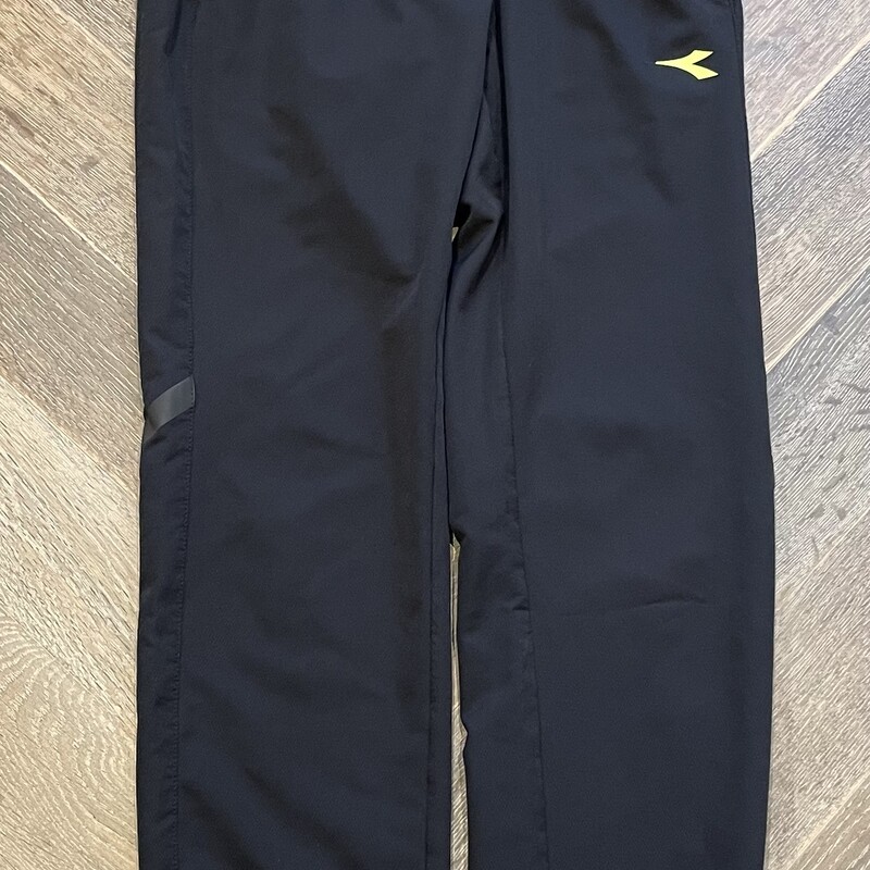 Diadora Active Pants, Black, Size: 10Y