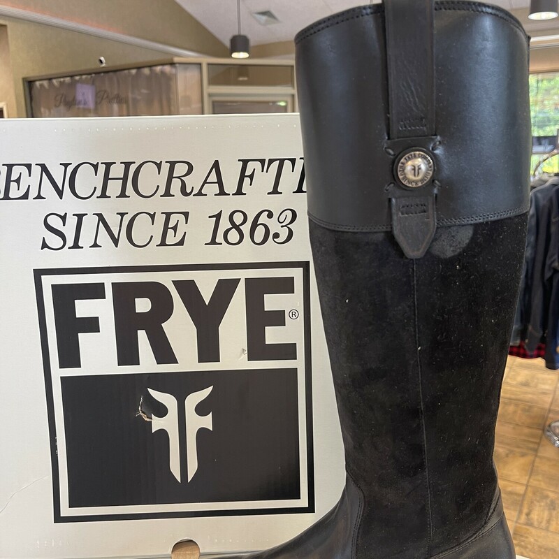 Frye Boot, Black, Size: 7.5