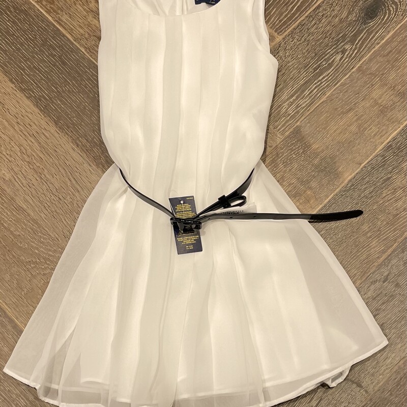 Polo Ralph Lauren Dress, White, Size: 3Y
Includes Belt
NEW