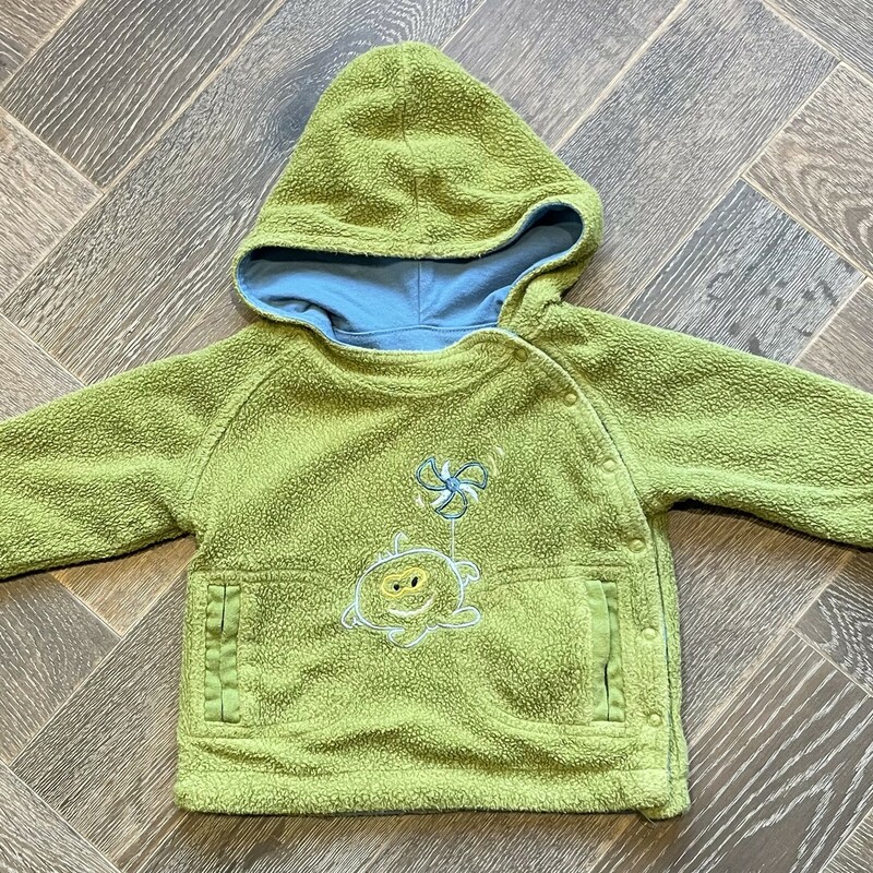 Name It Reversible Hooded, Blue/gre, Size: 12M