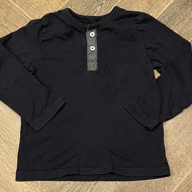 Joe Fresh Shirt, Navy, Size: 4Y
