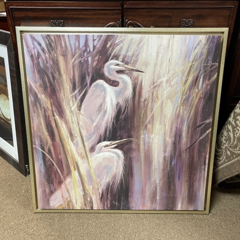 Egrets Canvas