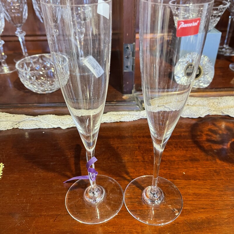 Pair Baccarat Champagne F