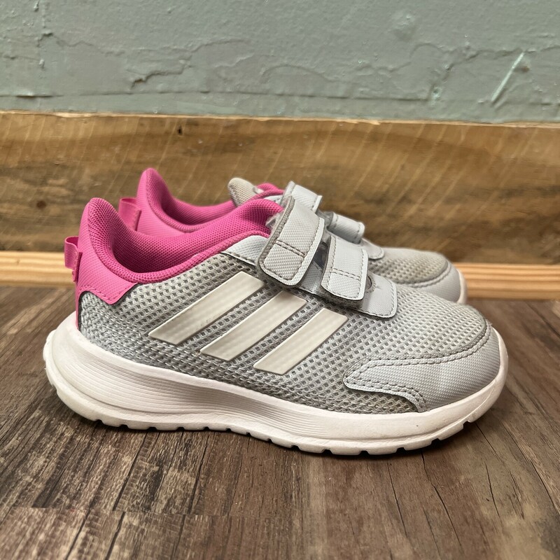 Adidas Velcro Shoes, Pink, Size: Shoes 8.5/Toddler