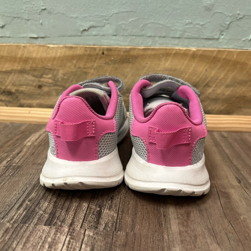 Adidas Velcro Shoes, Pink, Size: Shoes 8.5/Toddler