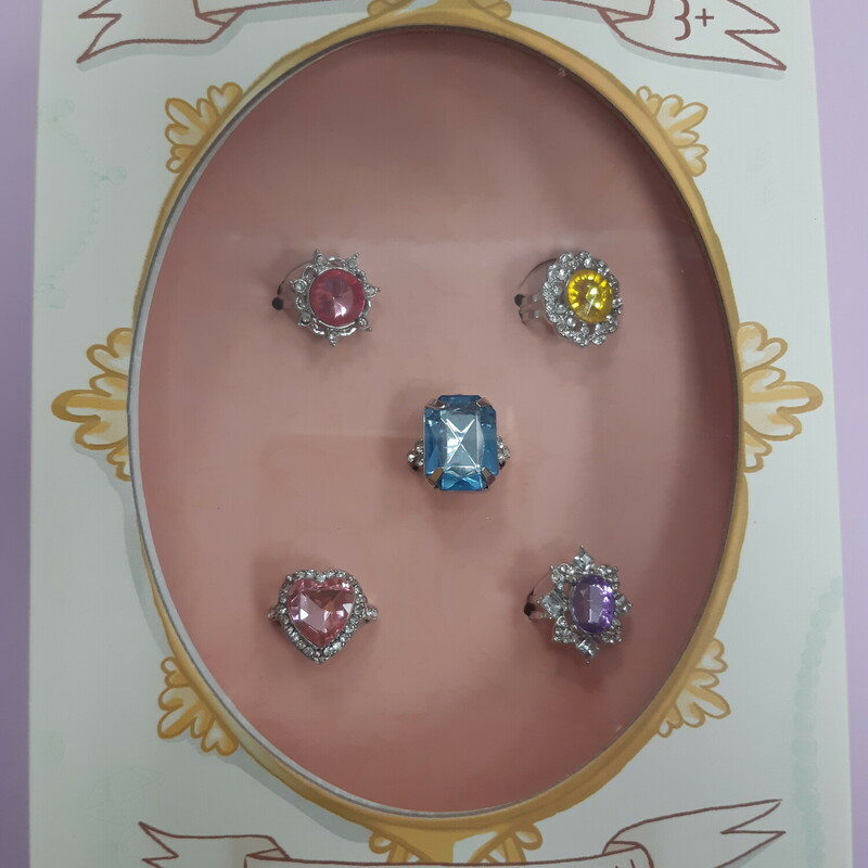 4pc Jewellery Set Mary Pi, Pink, Size: Jewellery