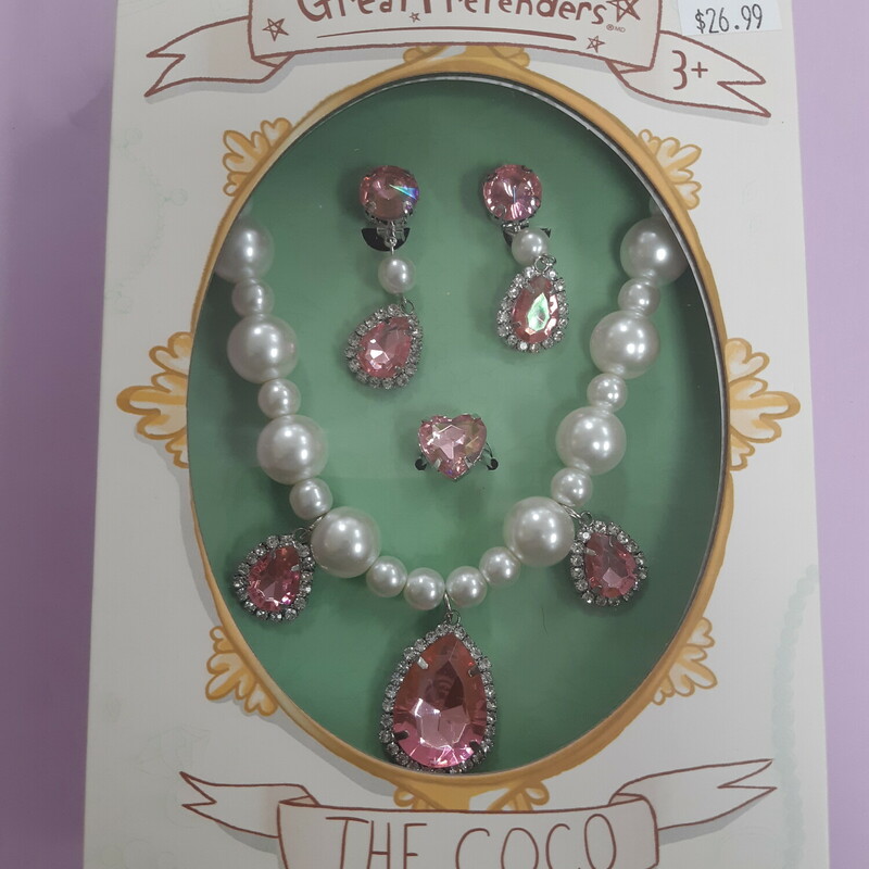 The Coco 4pc Jewellery Se, 3+, Size: Jewellery
