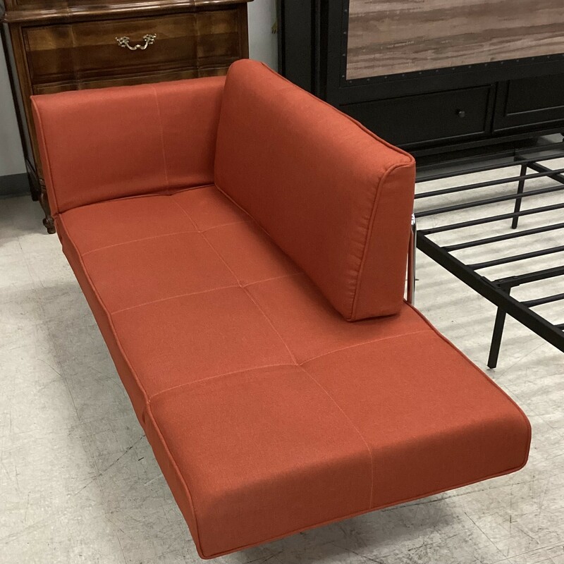 Adjustable Futon Sofa, Burnt Or, Small
73 In x 29 In x 32 In T