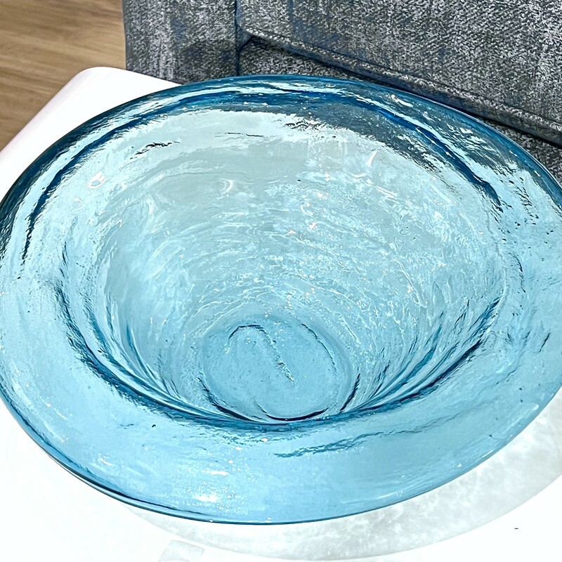 Peppercorn glass bowl
Size: 13\"R
