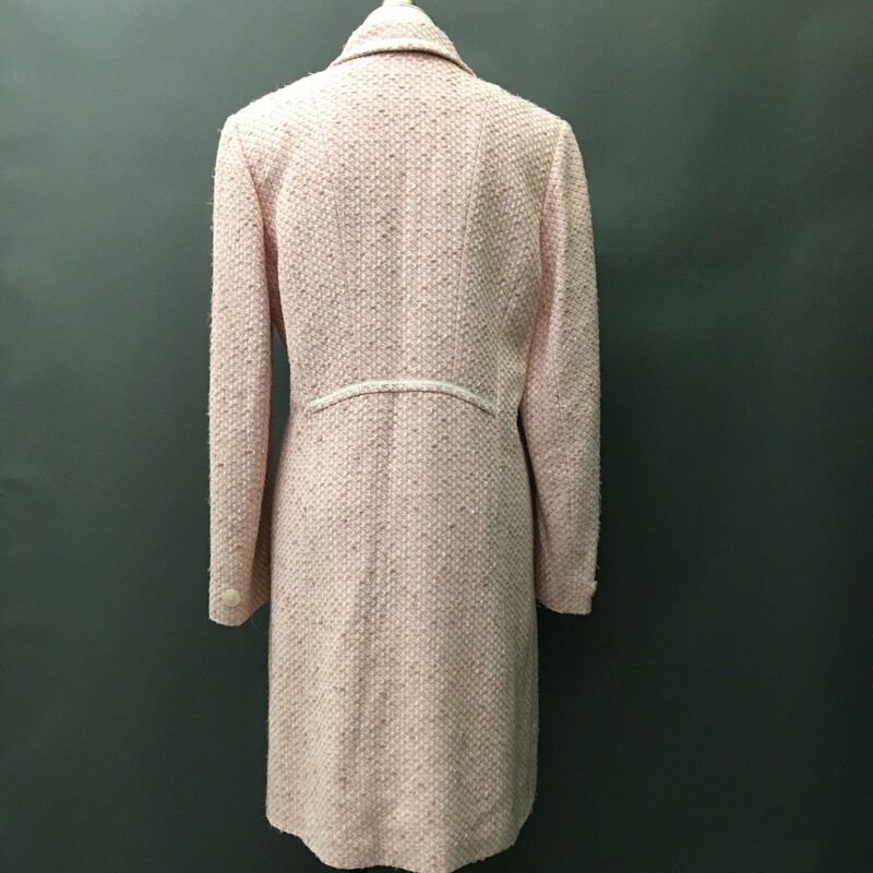 Collection by Gallery size 8 / 10  pink peach tan white tweed light overcoat
2lbs 6.2 oz