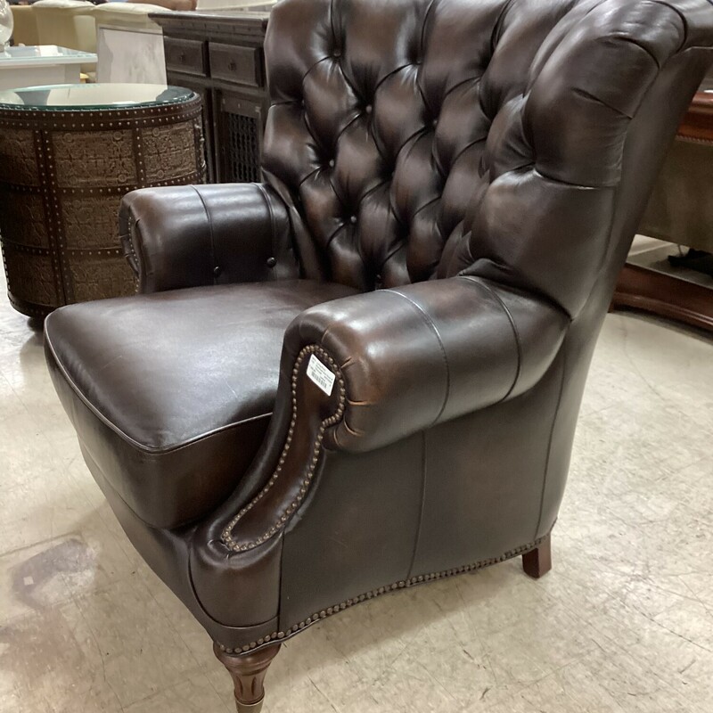 Oversized Arm Chair Rc Wi, Chocolat, Leather
38 In W