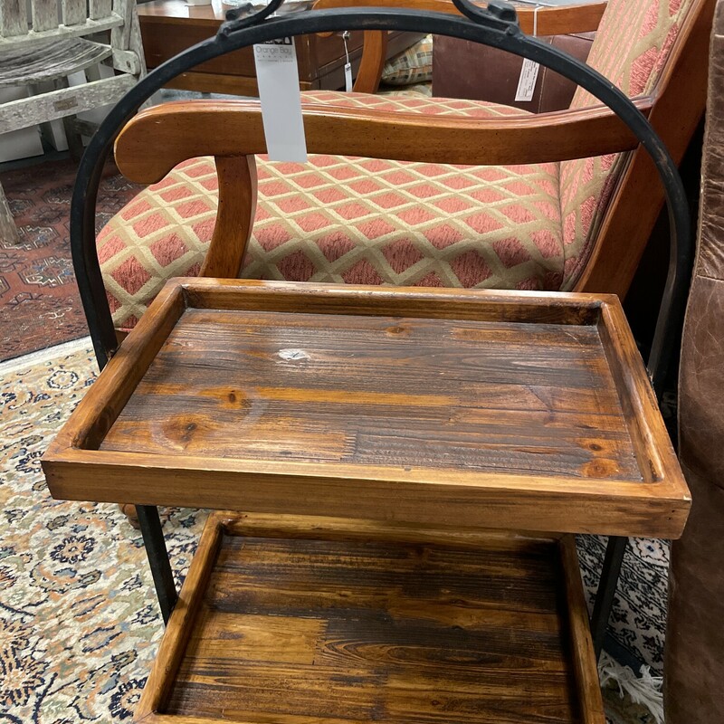 Wood&Metal Side Table