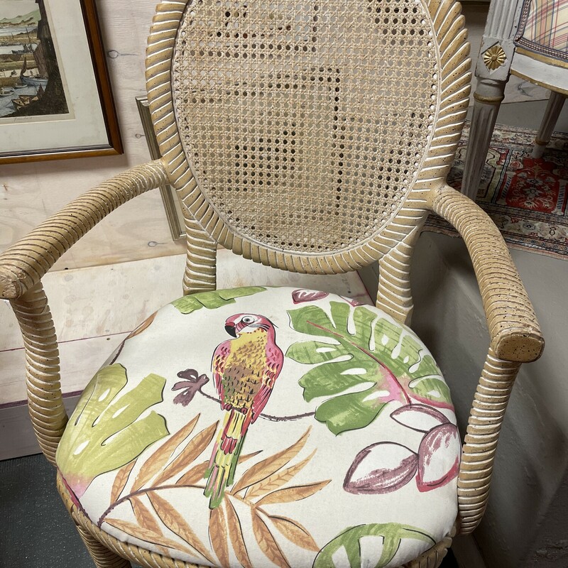 Side Chair W/Parrot
