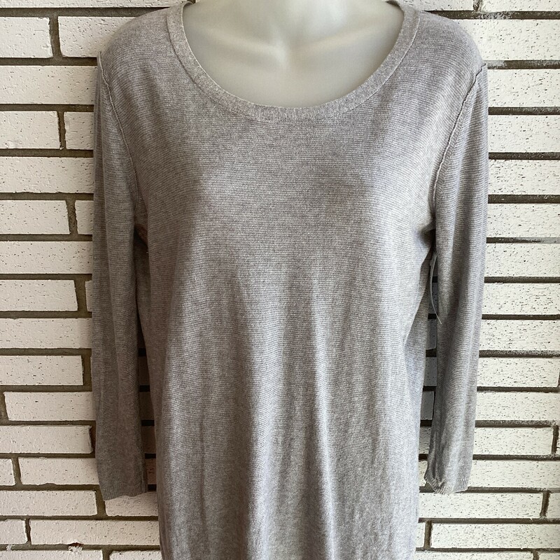 Ls Bow Back Sweater