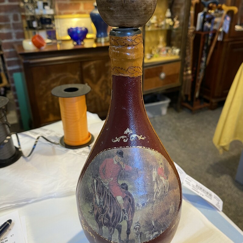 Hunt - Leather Decanter