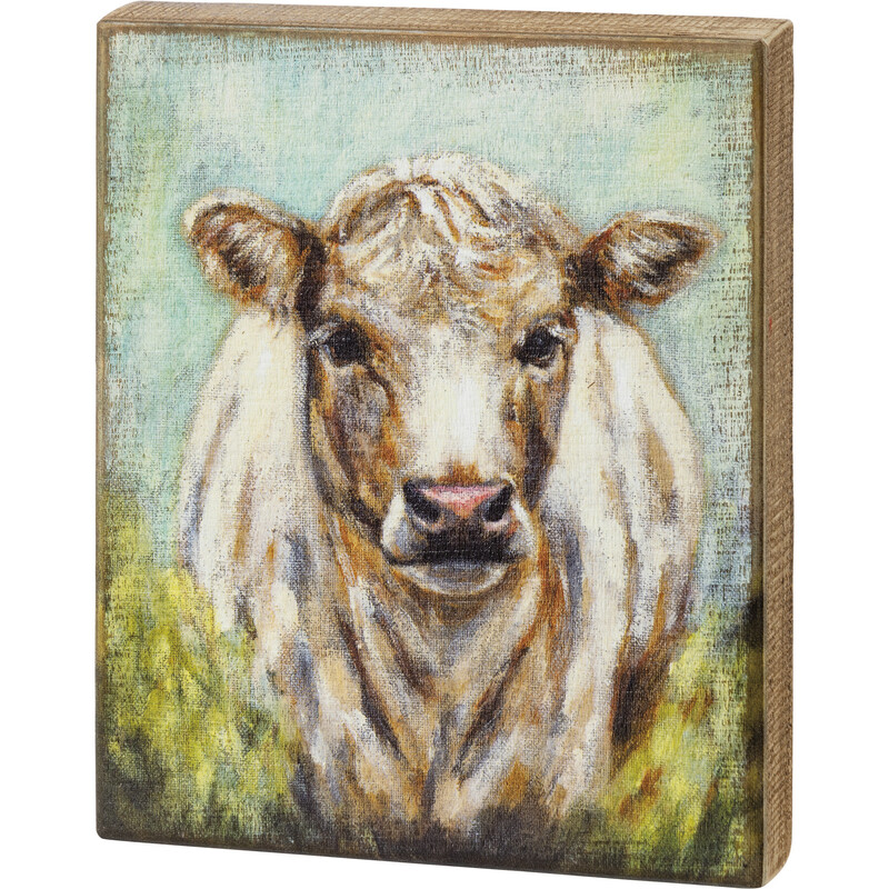 Box Sign - Shaggy, SKU: 109159
A wooden box sign featuring a shaggy cow. Design is replicated from original artwork painted directly onto burlap canvas, giving a unique depth and texture to the art. Easy to hang or can free-stand alone.
DETAILS
Dimensions: 9.50 x 12 x 1.75
Material: Wood
UPC: 190134091590
Artist: Michele Kixmiller