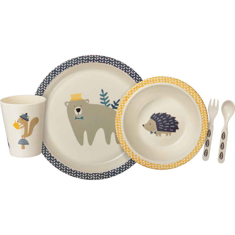 Bamboo Mealtime Set