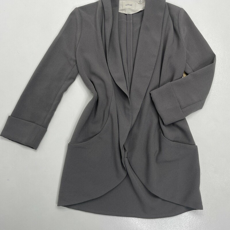 Wilfred Jacket, Size: 0, Color: Grey