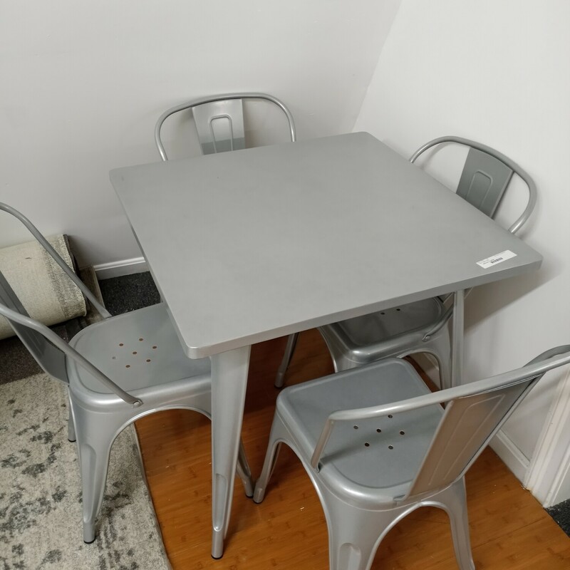 Table 4 Metal Chairs