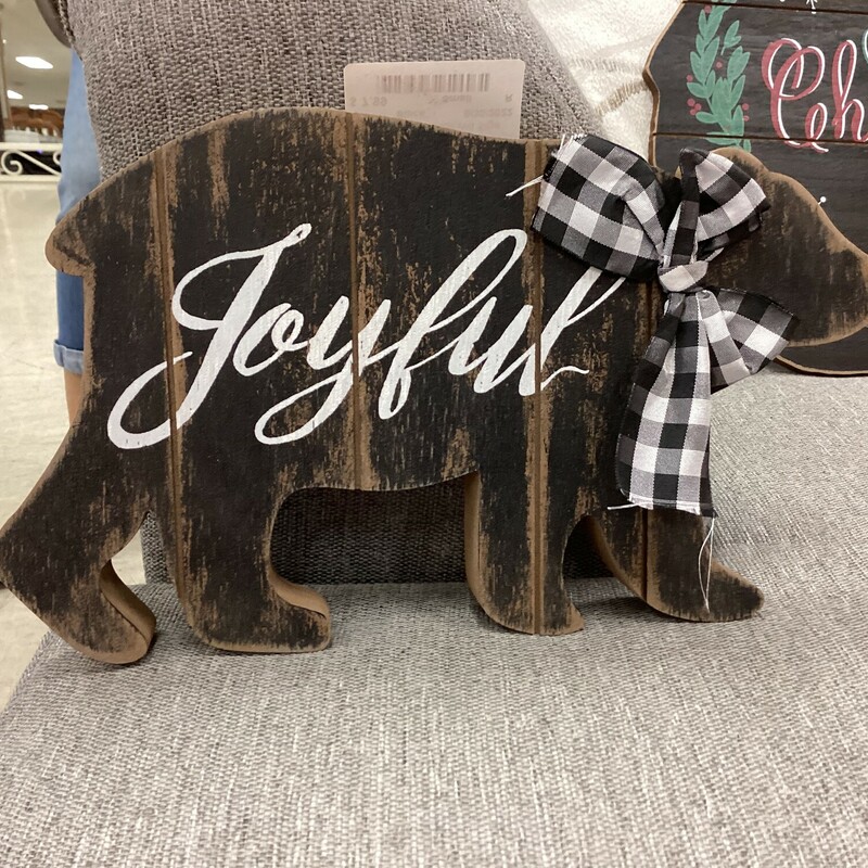 Joyful Bear Wd Sign
