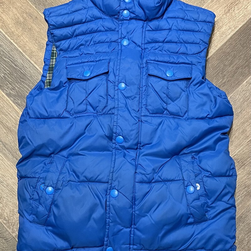 Gap Vest, Blue, Size: 12Y