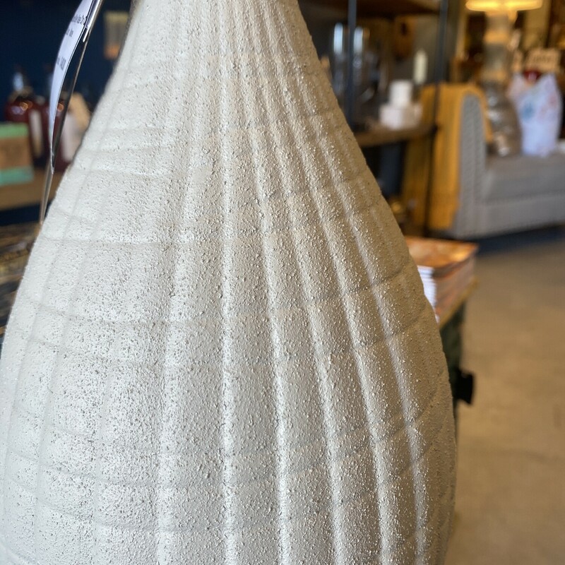 Sand Grey Vase On Ceramic