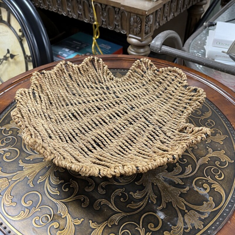 Rope Wrapped Shell Bowl