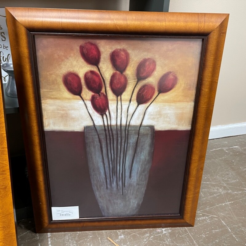 Red Tulips Print