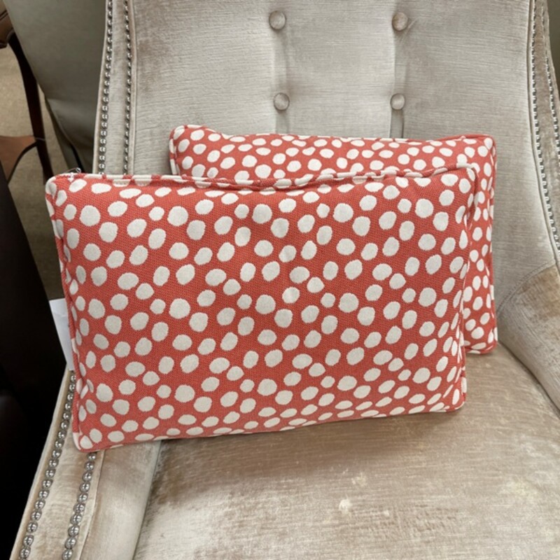 Coral Lumbar Pillows