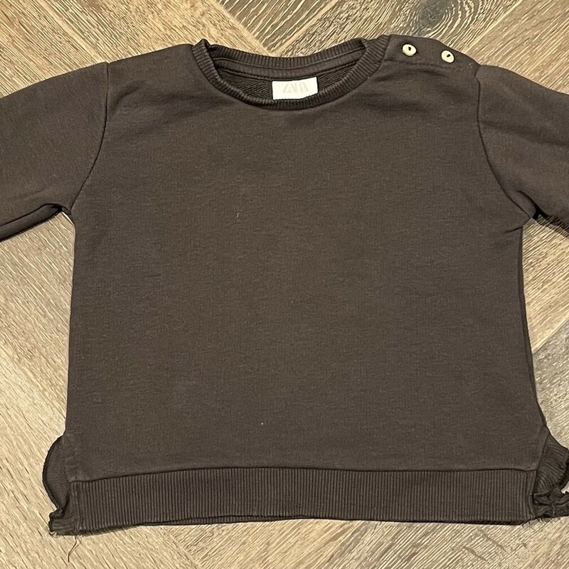 Zara Sweatshirt, Grey, Size: 12-18M