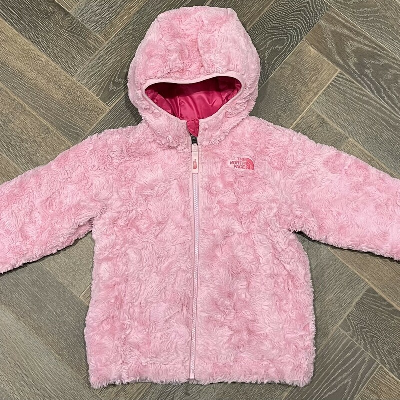 The Northface Reversible, Fuchsia, Size: 4Y