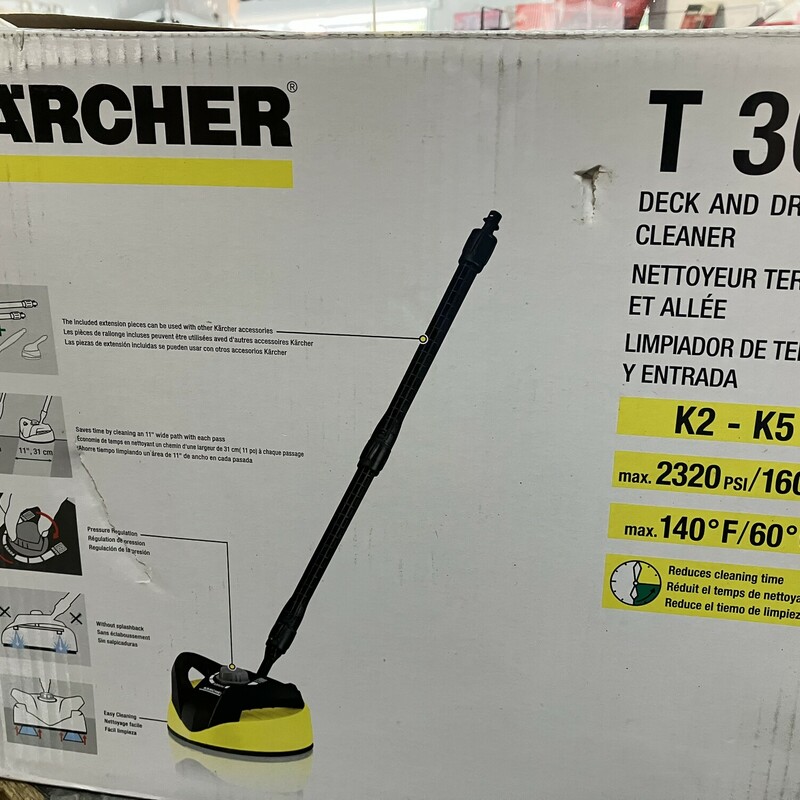 Deck And Surface Cleaner, Karcher T300