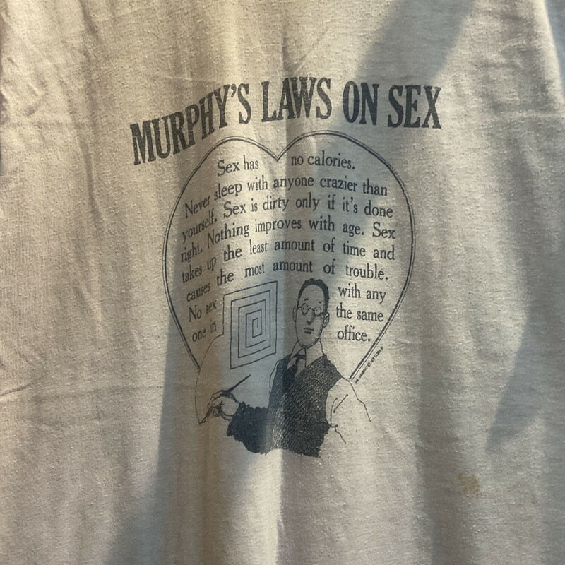Murphys Law On Sex, Purple, Size: M