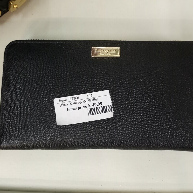 Black Kate Spade Wallet