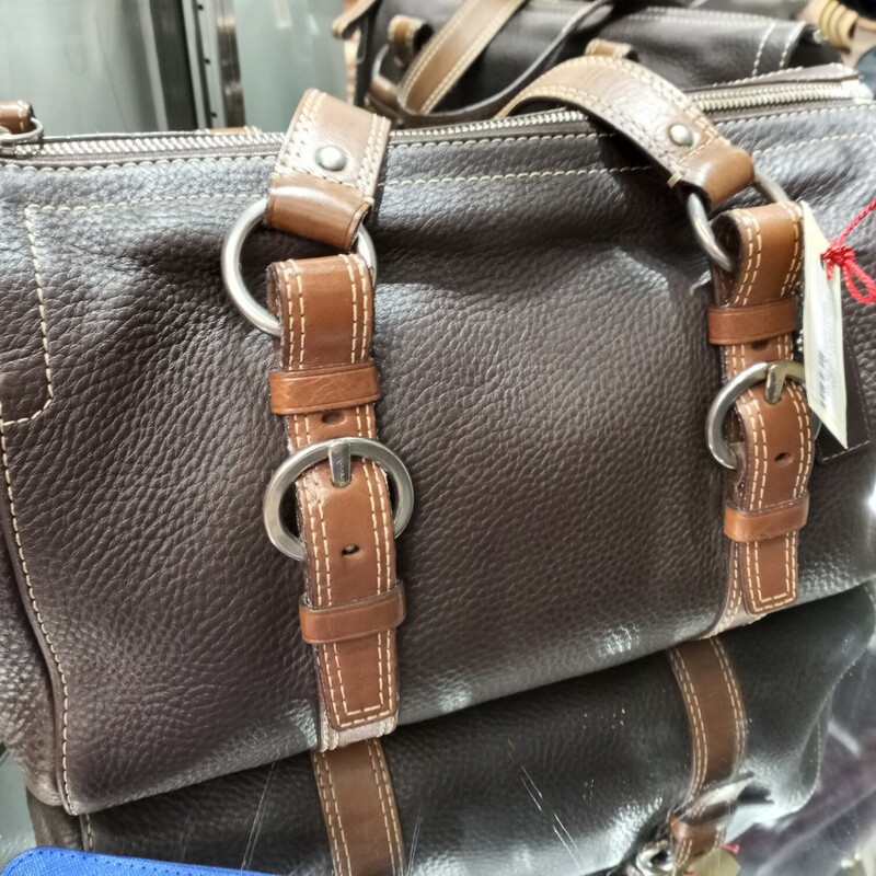 Brown Leather Coach
