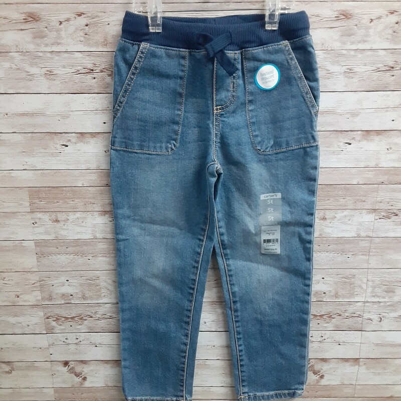 Carters Pull On Jeans NWT