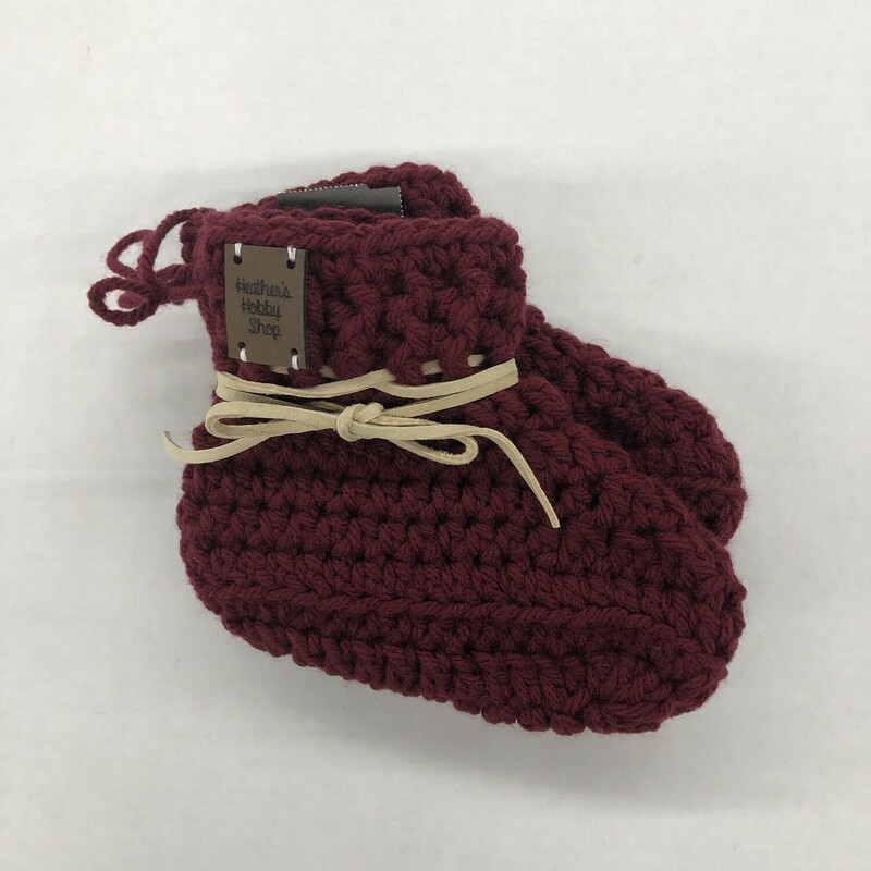 Heathers Hobby Shop, Size: 6-12m, Item: Booties