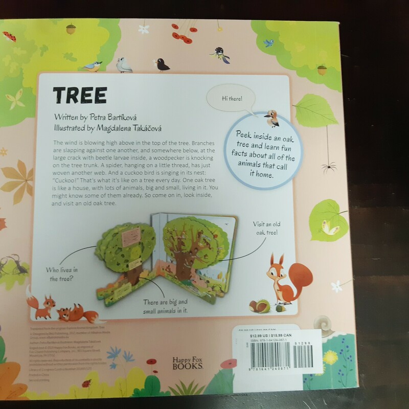 Tree 3d Book, Brdbk, Size: Book
